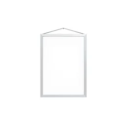 Frames & Poster Frames^MOEBE frame A4 22.6x31.3 cm, Brushed aluminium Silver-coloured