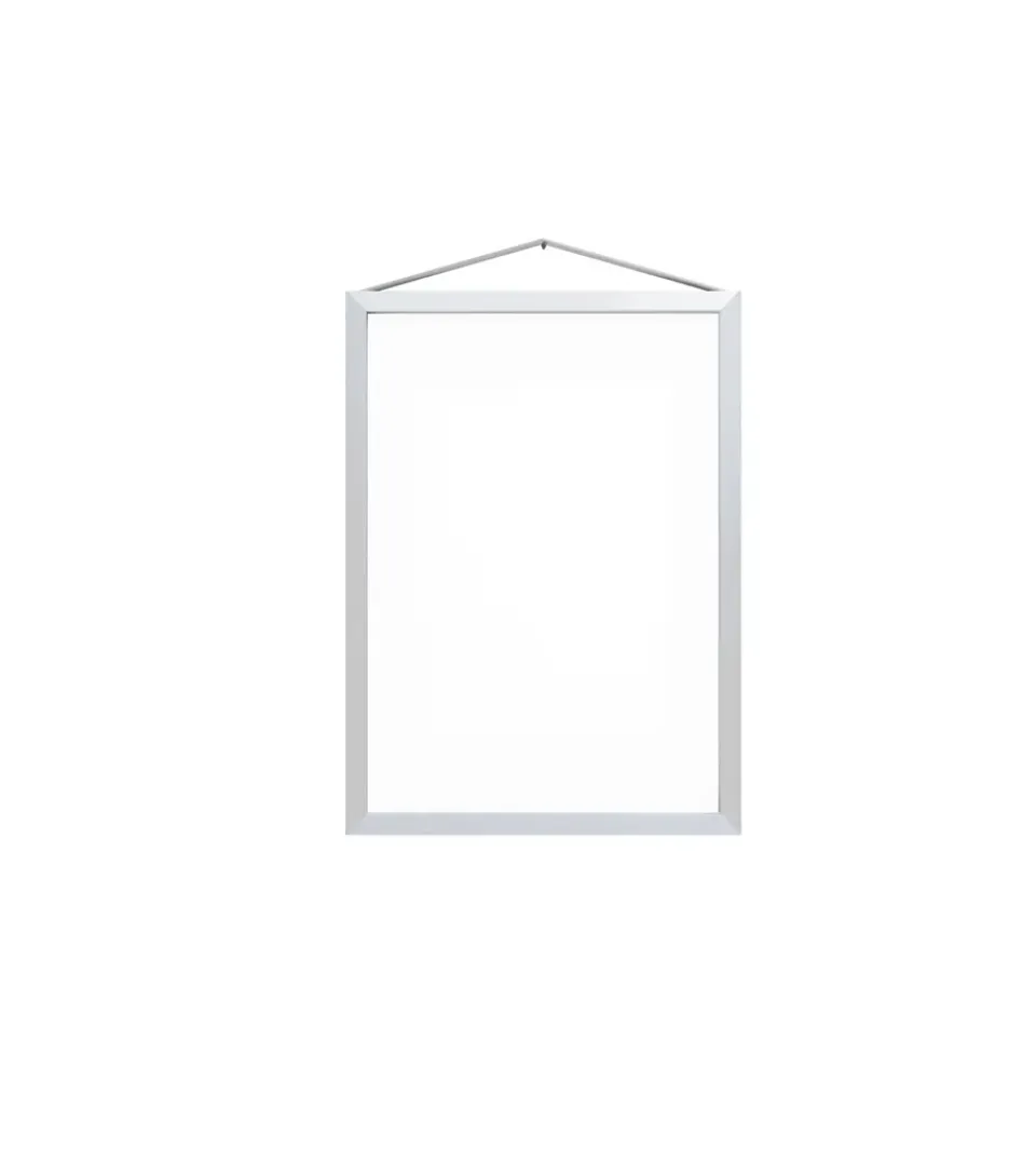 Frames & Poster Frames^MOEBE frame A4 22.6x31.3 cm, Brushed aluminium Silver-coloured