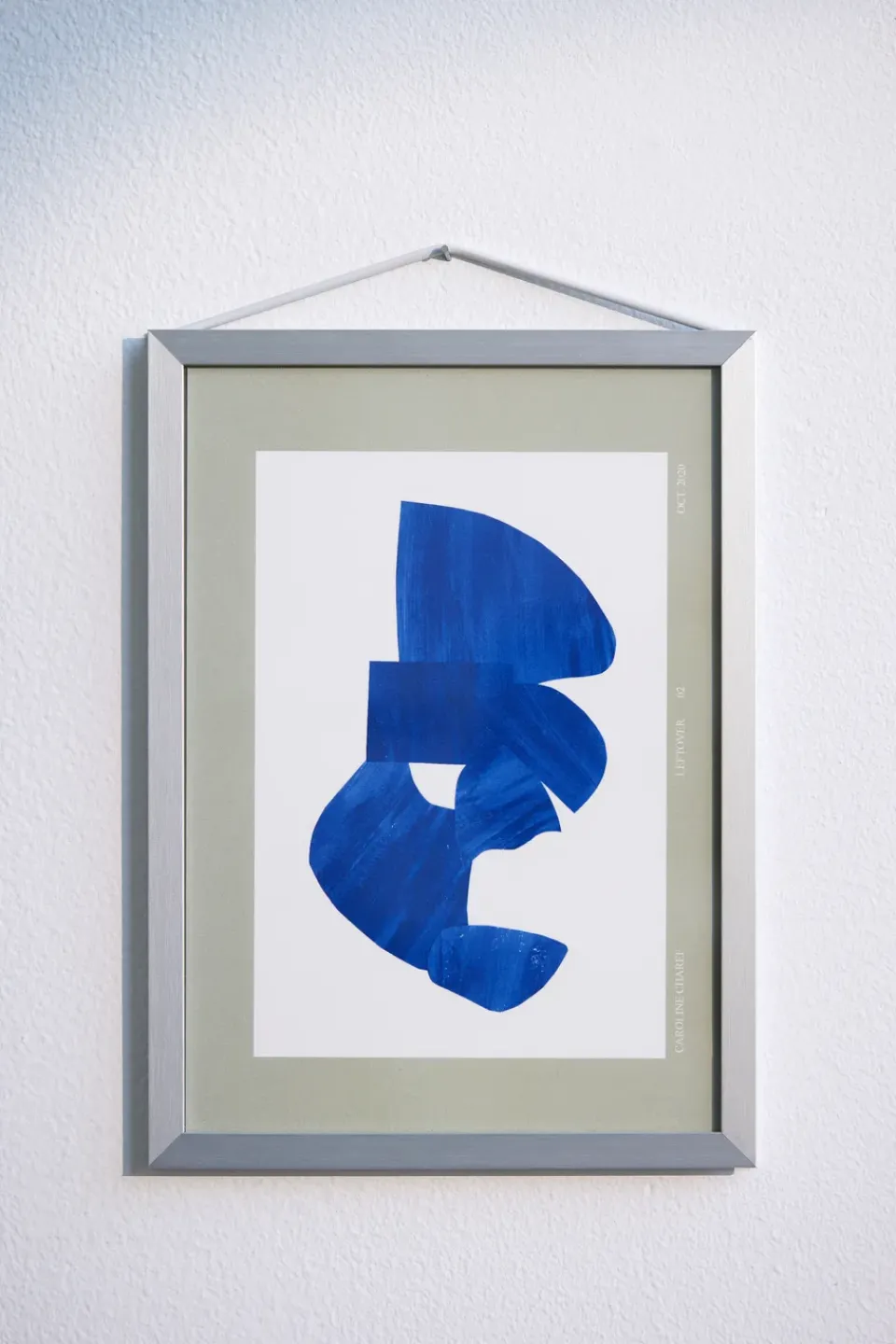 Frames & Poster Frames^MOEBE frame A4 22.6x31.3 cm, Brushed aluminium Silver-coloured