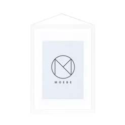 New MOEBE Frame A5 16,8x23 cm, White