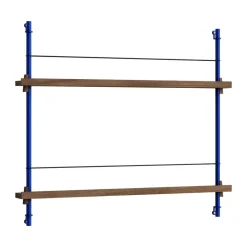 Best MOEBE magazine rack, Smoked oak- Blue