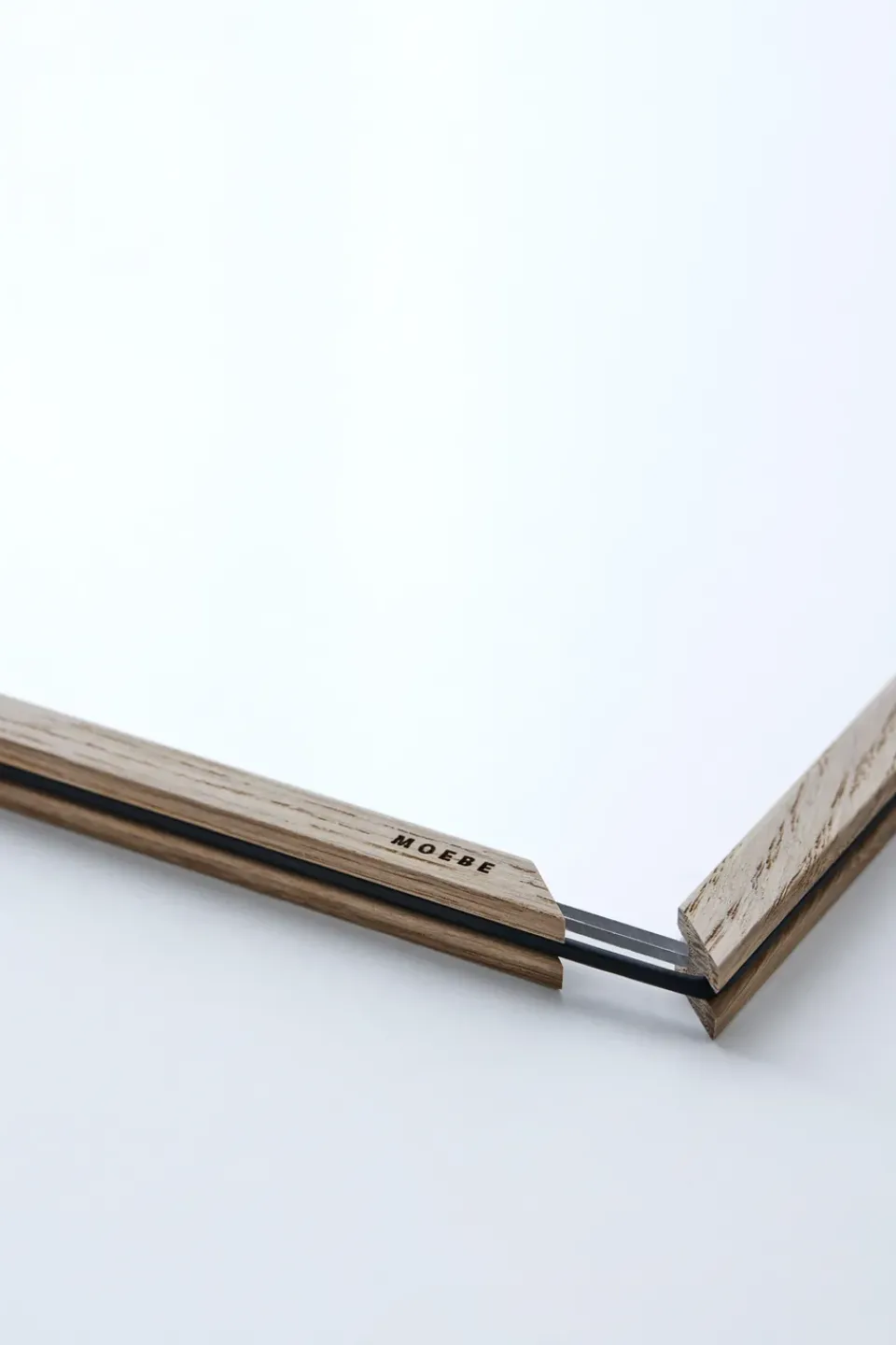 Frames & Poster Frames^MOEBE oak frame 40x50 cm, Transparent. Wood. Black BrownBlack
