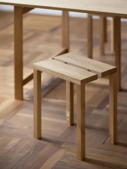 Online MOEBE Peg stool 35x27.5x44 cm, Oak Brown
