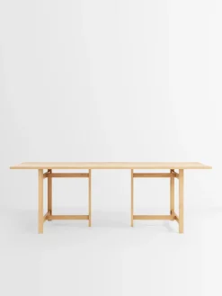Hot MOEBE rectangular dining table 220x90 cm, Oak Brown