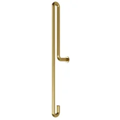 MOEBE Wall hook large, matte gold Gold-coloured