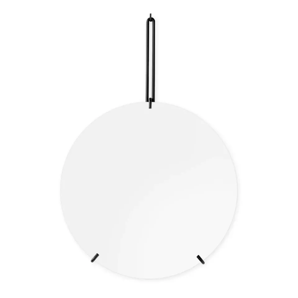 Round Mirrors^MOEBE Wall mirror Ø 30 cm, Black