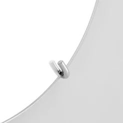 Outlet MOEBE wall mirror Ø 70 cm, Chrome White