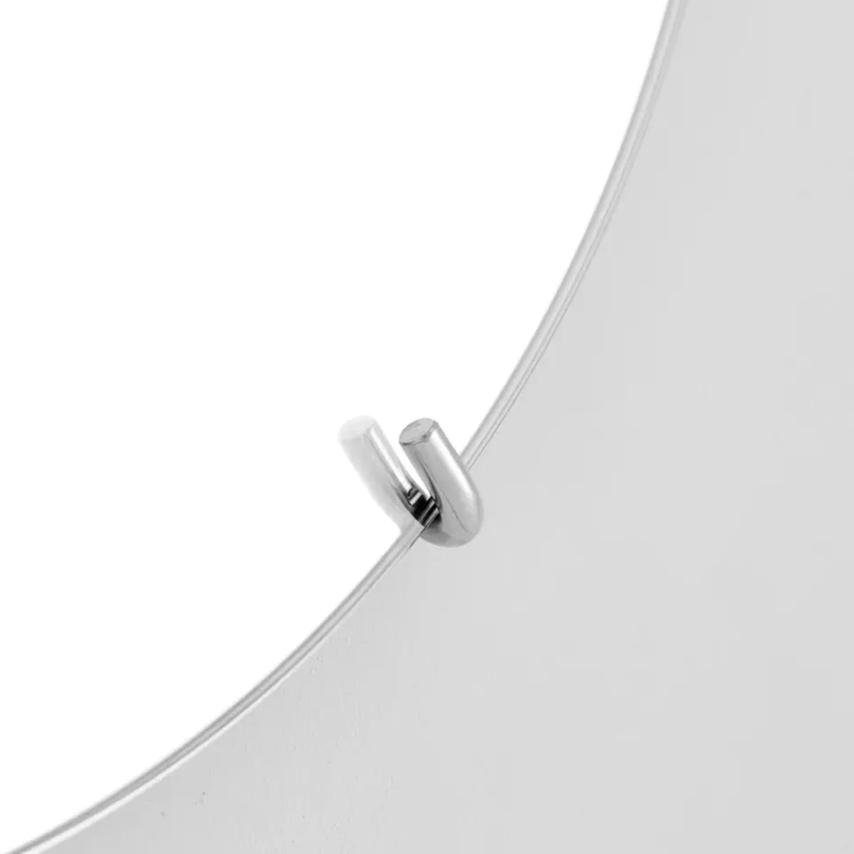 Outlet MOEBE wall mirror Ø 70 cm, Chrome White