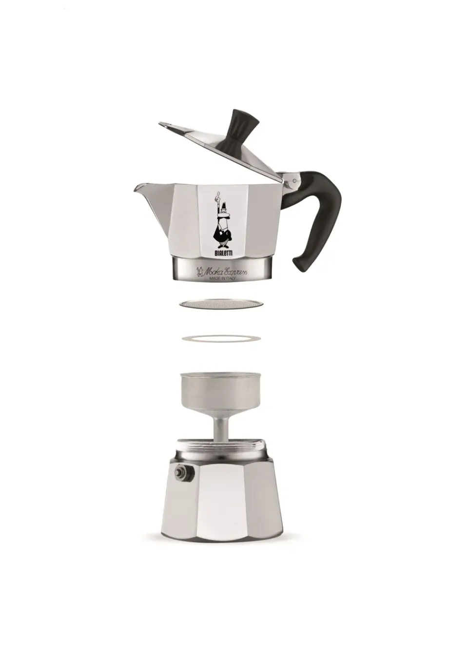 Coffee Machines^Bialetti Moka coffee maker 9 cups, Silver Silver-coloured