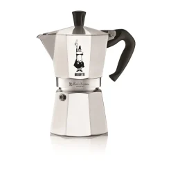 Sale Bialetti Moka coffee maker 6 cups, Silver Silver-coloured