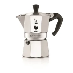 Discount Bialetti Moka coffee maker 3 cups, Silver Silver-coloured