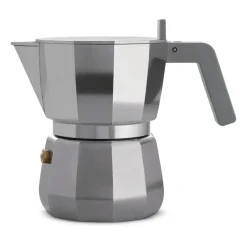 Sale Alessi Moka espresso coffee maker, 3 copper Silver-colouredGrey