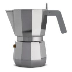 Coffee Machines^Alessi Moka espresso coffee maker, 6 copper Silver-colouredGrey