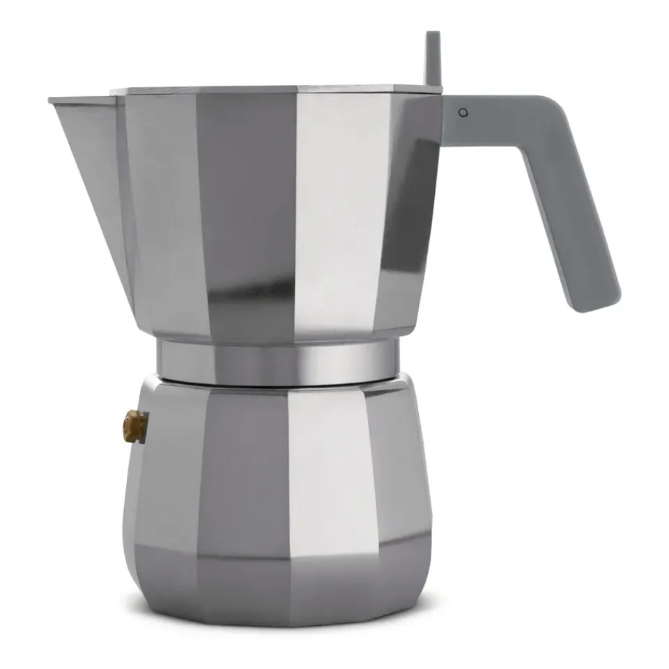 Coffee Machines^Alessi Moka espresso coffee maker, 6 copper Silver-colouredGrey