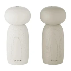 Salt & Pepper Grinders^Blomus Moli Salt and Pepper Mill Set 13 cm, Moonbeam BeigeWhite