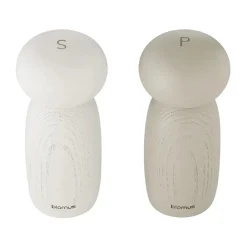 Salt & Pepper Grinders^Blomus Moli Salt and Pepper Mill Set 13 cm, Moonbeam BeigeWhite