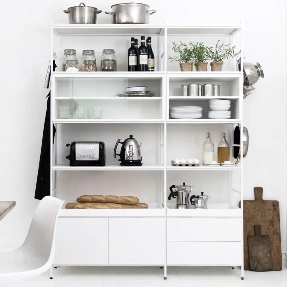 Zweed Molto 560 cabinet - modul, . incl. metal frame White