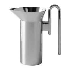 Clearance &Tradition Momento JH38 pot 1 liter, Polished Steel Silver-coloured