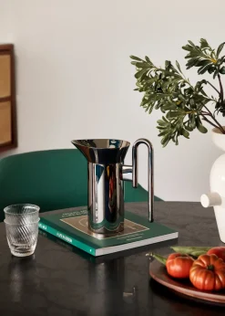 Clearance &Tradition Momento JH38 pot 1 liter, Polished Steel Silver-coloured