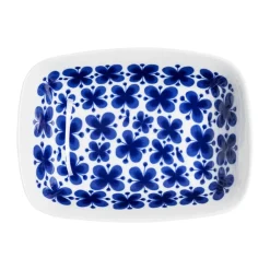 Serving Bowls^Rörstrand Mon Amie rectangular bowl, 15.5x21.2 cm BlueWhite