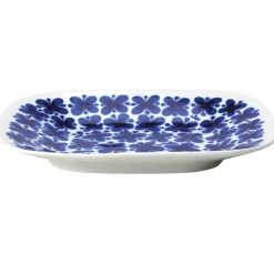 Serving Platters & Dishes^Rörstrand Mon Amie serving saucer, 22x28 cm BlueWhite