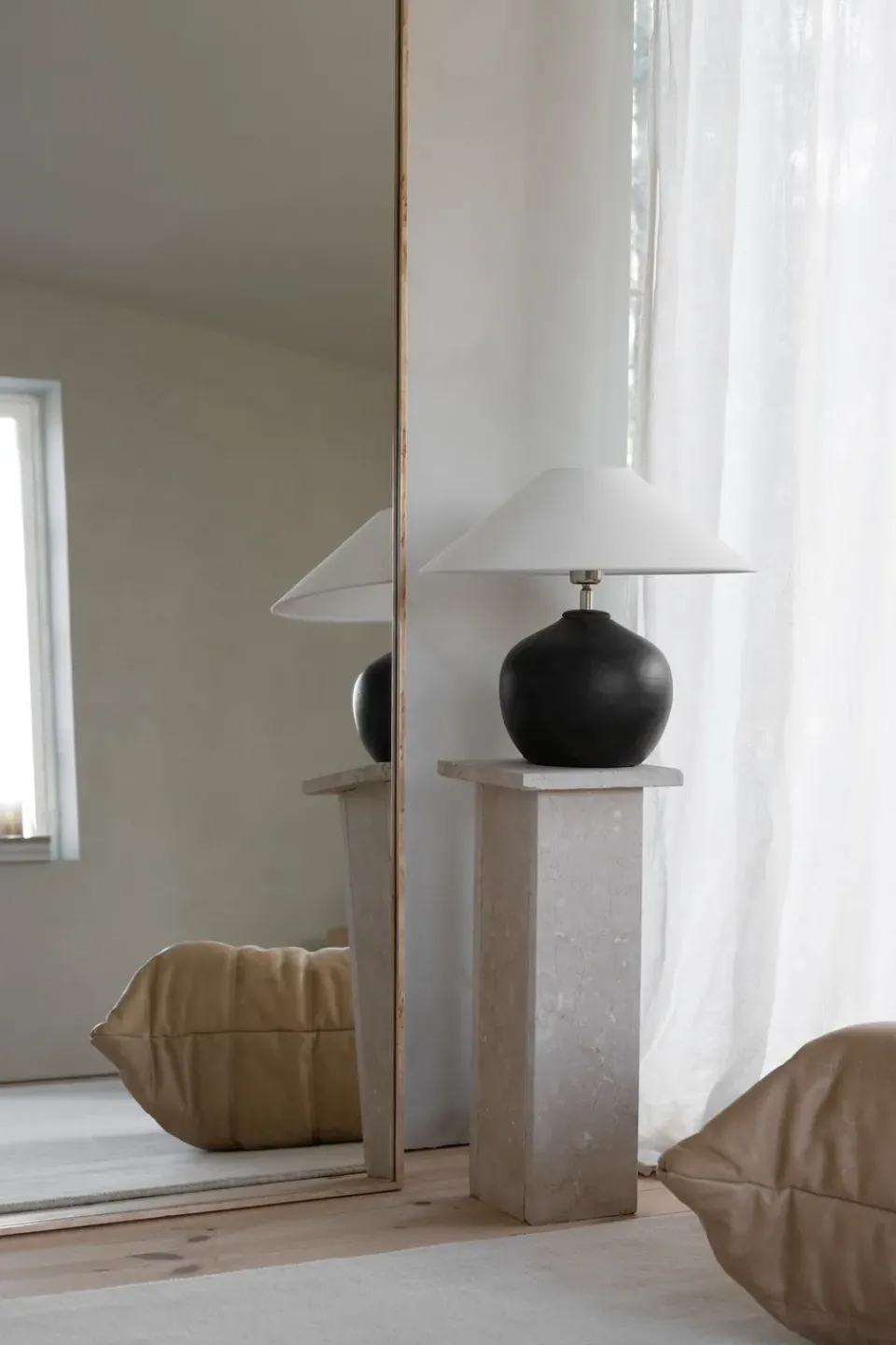 Best Watt & Veke Mona lamp base 28 cm, Black