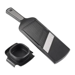 Mandolins^Dorre Mona mandolin vegetable slicer, 32.6x9.9 cm Black