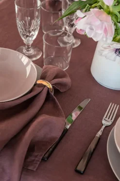 Napkin Rings & Holders^Himla Monaco napkin ring Ø4 cm 4-pack, Brass Gold-coloured