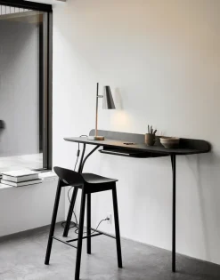 Bar Stools^Woud Mono barstool 65 cm, oak Black