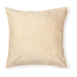 Juna Monochrome Lines pillowcase 50x60 cm, Ochre-white OrangeWhite
