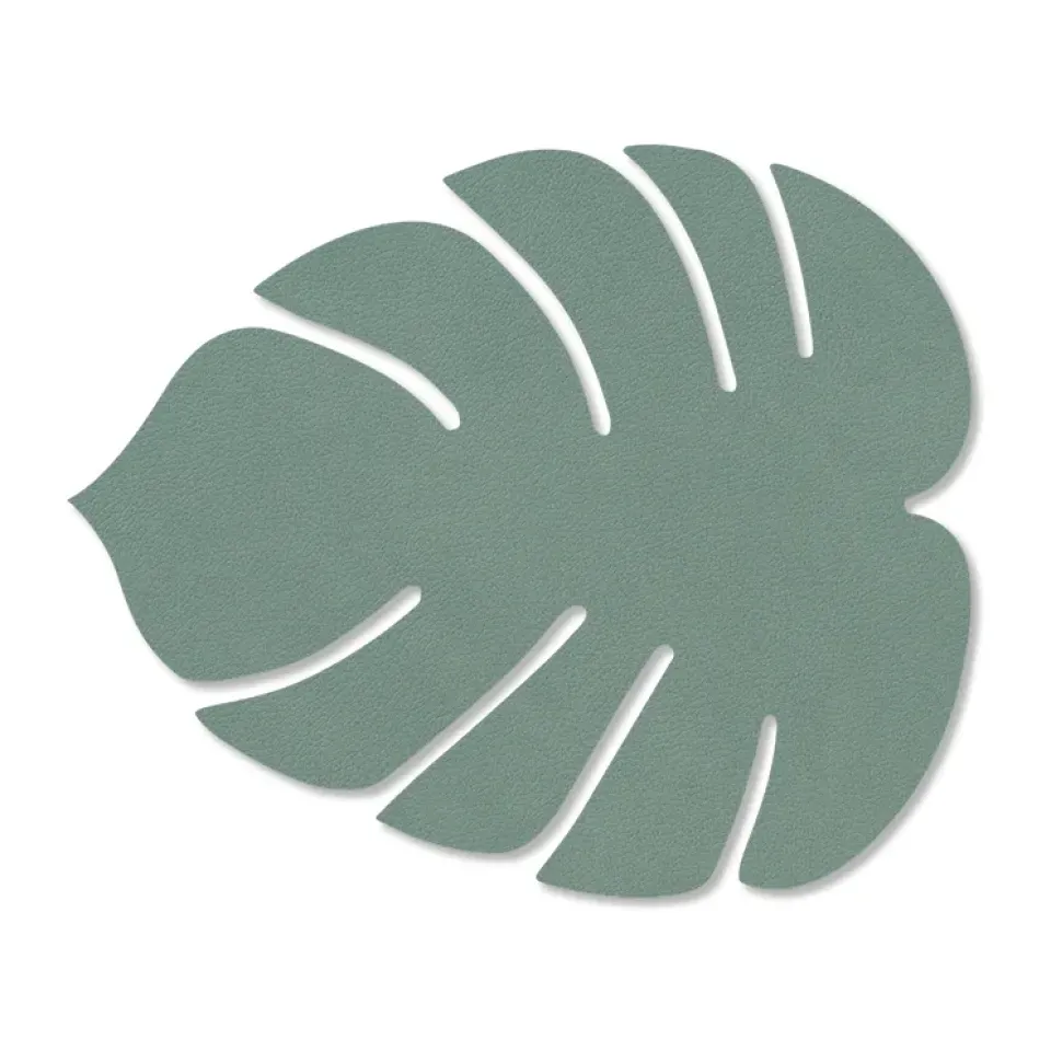 Coasters^LIND DNA Monstera Leaf Nupo coaster, Pastel Green