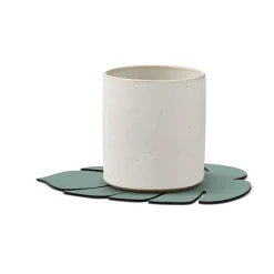 Coasters^LIND DNA Monstera Leaf Nupo coaster, Pastel Green
