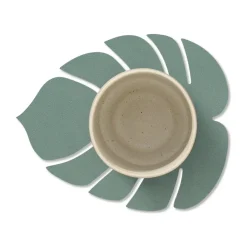 Coasters^LIND DNA Monstera Leaf Nupo coaster, Pastel Green