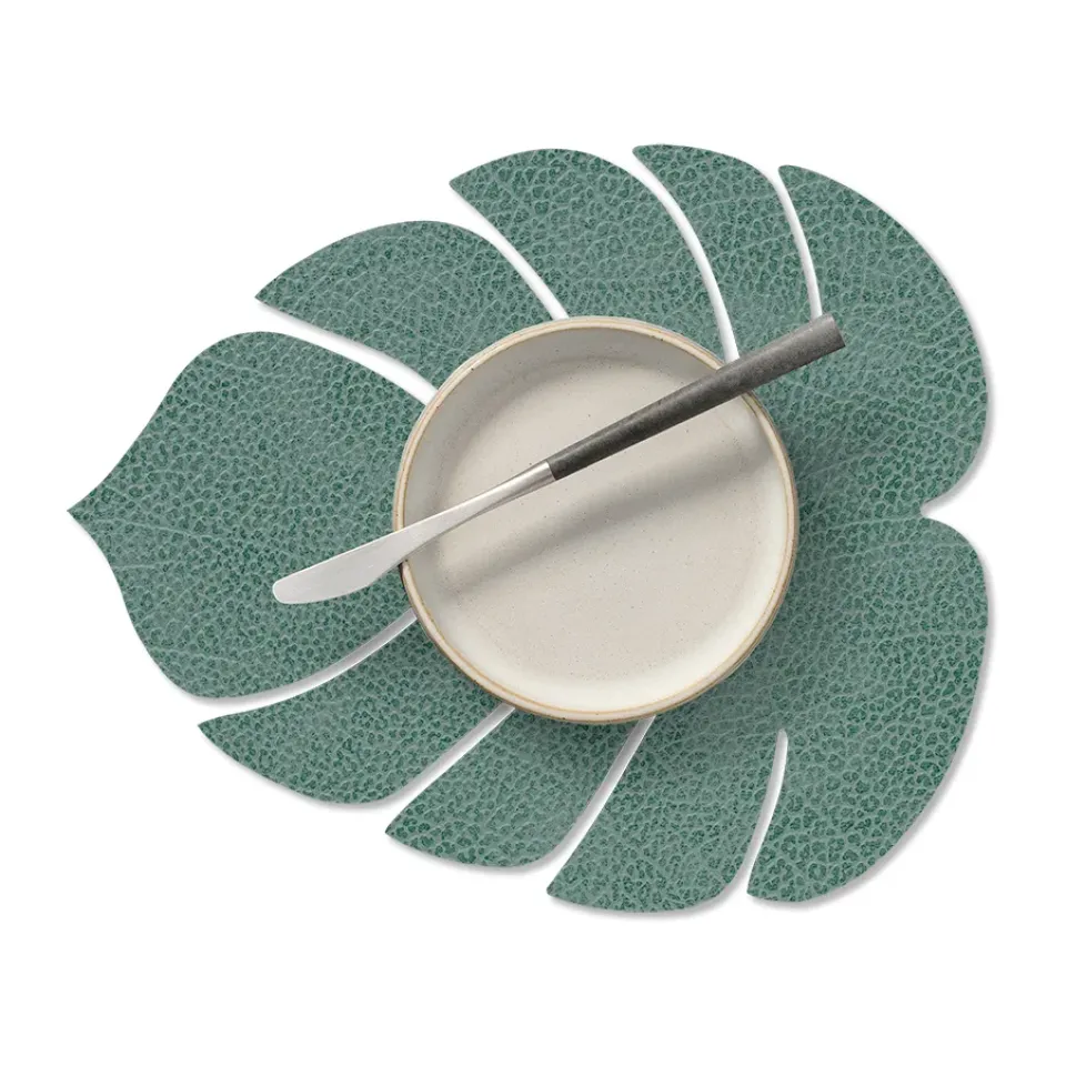 Sale LIND DNA Monstera Leaf Nupo placemat S, Pastel Green