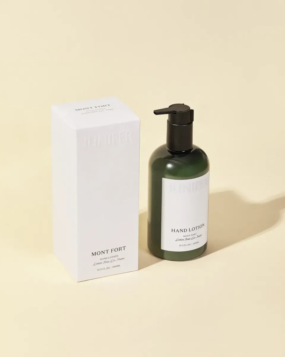 Soaps & Creams^Juniper Mont Fort hand cream, 400 ml Green