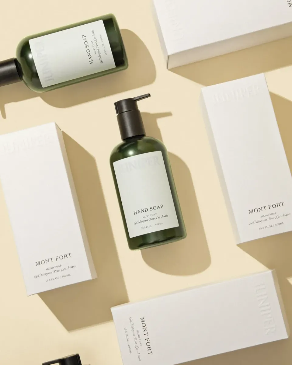 Sale Juniper Mont Fort hand soap, 400 ml Green