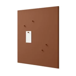 Outlet Montana noticeboard 69.6x69.6 cm, Hazelnut Brown