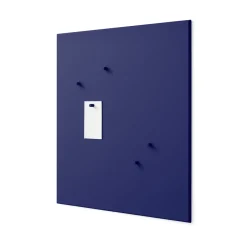 Montana noticeboard 69.6x69.6 cm, Monarch Blue