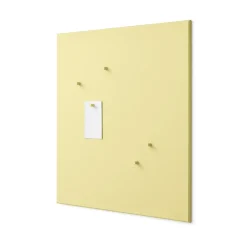 Hot Montana noticeboard 69.6x69.6 cm, Camomile Yellow