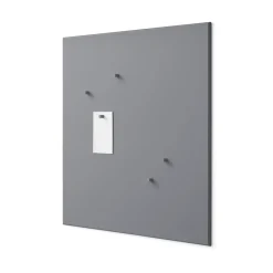 Online Montana noticeboard 69.6x69.6 cm, Graphic Grey