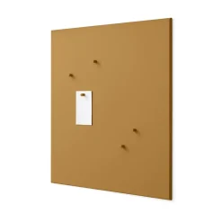 Online Montana noticeboard 69.6x69.6 cm, Amber Orange