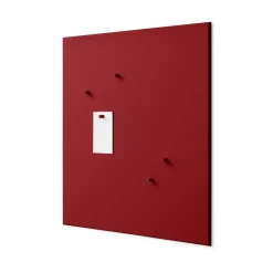 Bulletin & Pin Boards^Montana noticeboard 69.6x69.6 cm, Beetroot Red