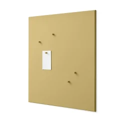 Sale Montana noticeboard 69.6x69.6 cm, Cumin Yellow