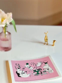 Sale Opto Design Moomin 80 dishcloth 17x20 cm, Pink