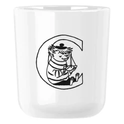 Plastic Cups|Moomin Mugs^RIG-TIG Moomin ABC mug 20 cl, C White