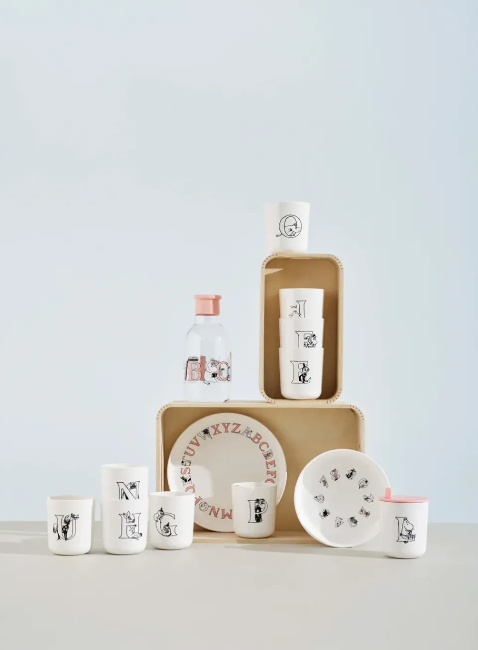RIG-TIG Moomin ABC mug 20 cl, E White