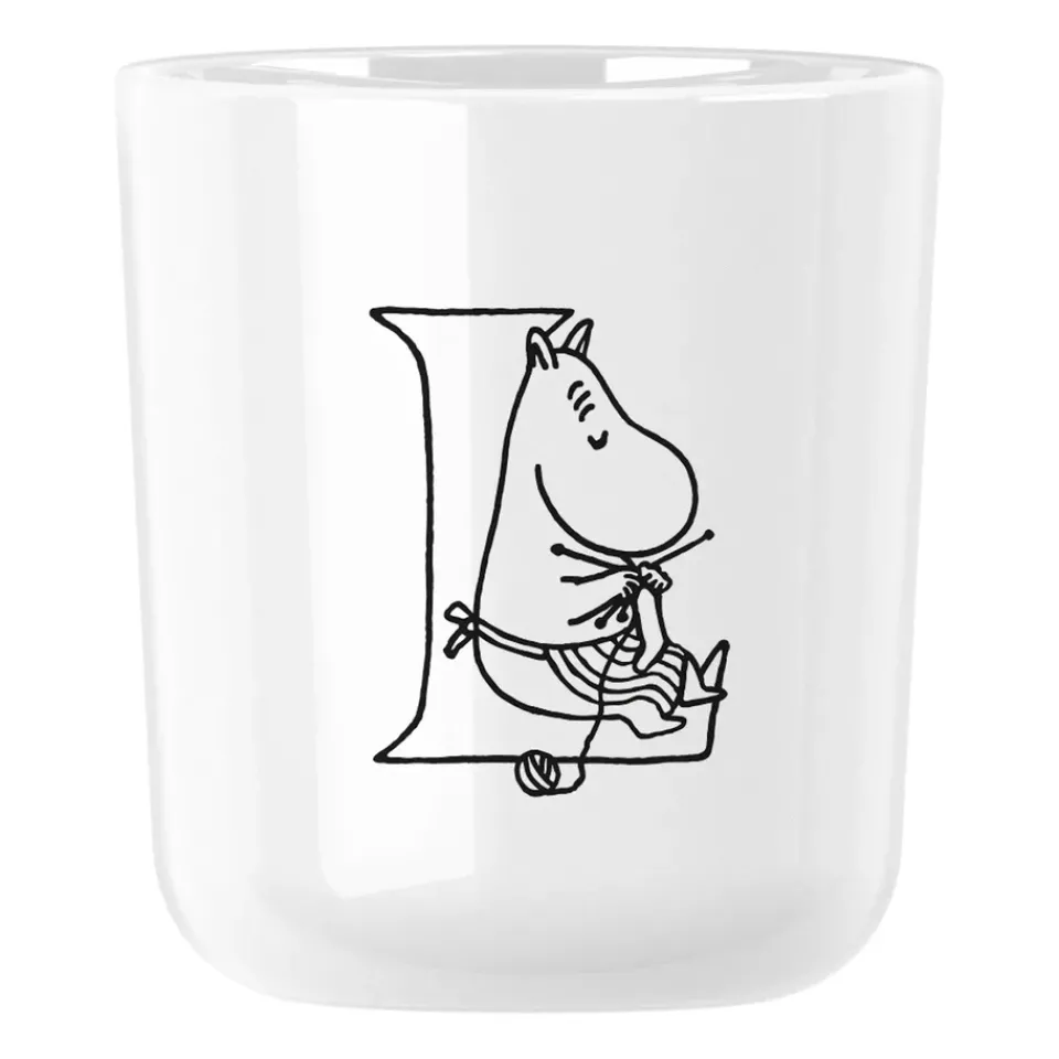 Best RIG-TIG Moomin ABC mug 20 cl, L White