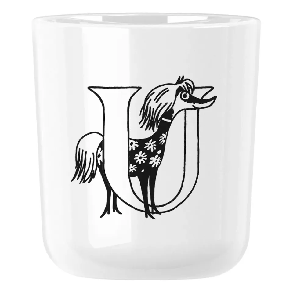 Plastic Cups|Moomin Mugs^RIG-TIG Moomin ABC mug 20 cl, U White