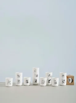 Plastic Cups|Moomin Mugs^RIG-TIG Moomin ABC mug 20 cl, U White
