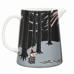 Water Jugs And Carafes^Moomin Arabia Moomin Adventure The Move Jug, 1 l GreyBlack